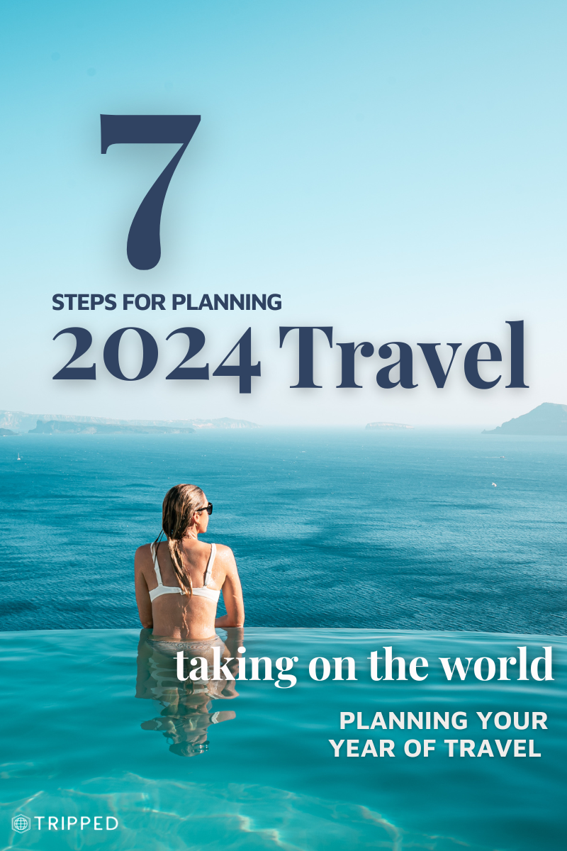 7 Steps for Planning an Entire Year of Travel: 2024 Edition