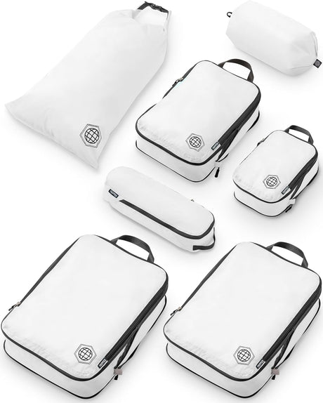 white bag cube set