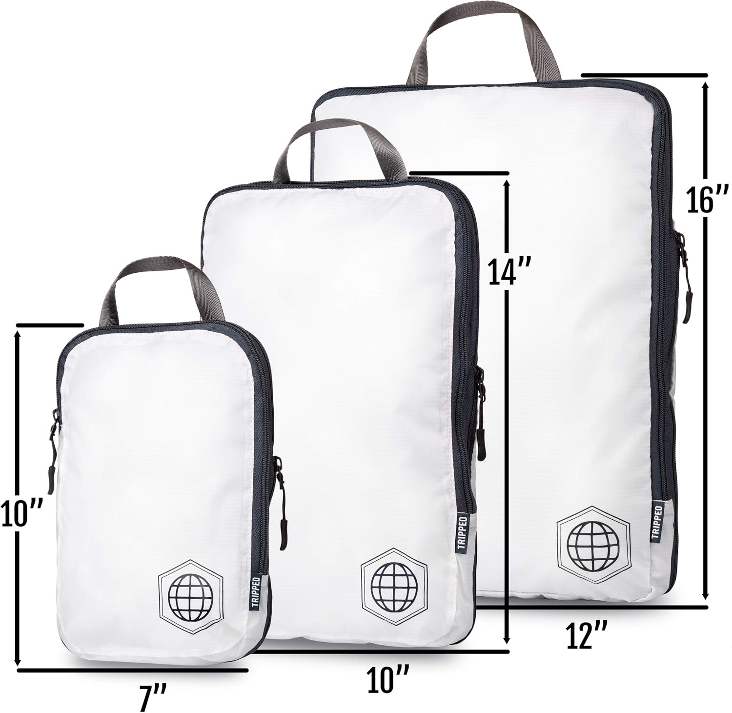 white bags