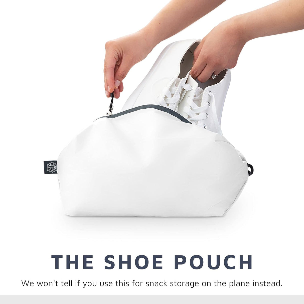 Checked Bag Glacial White Shoe
