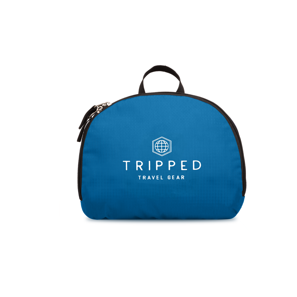 Fully Folded Light Blue bag