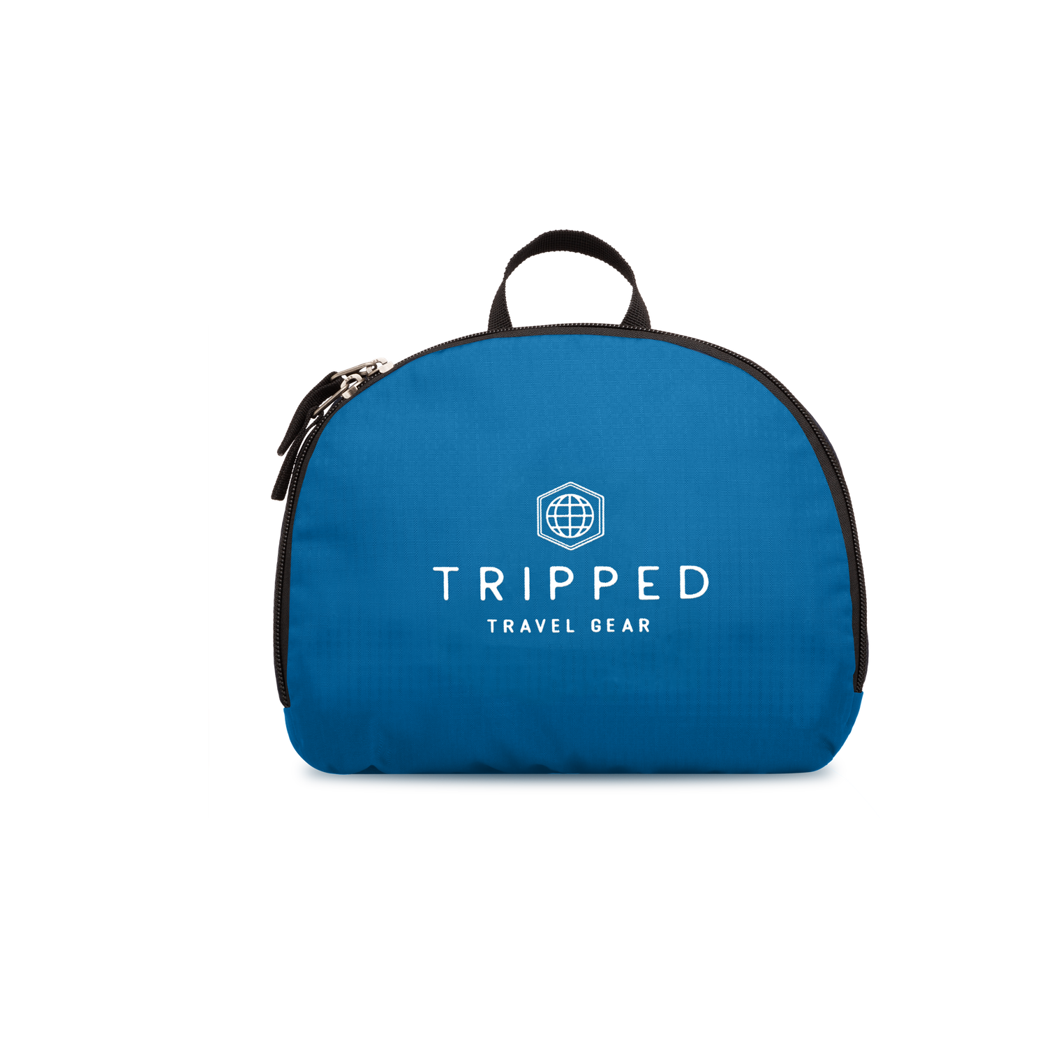Fully Folded Light Blue bag