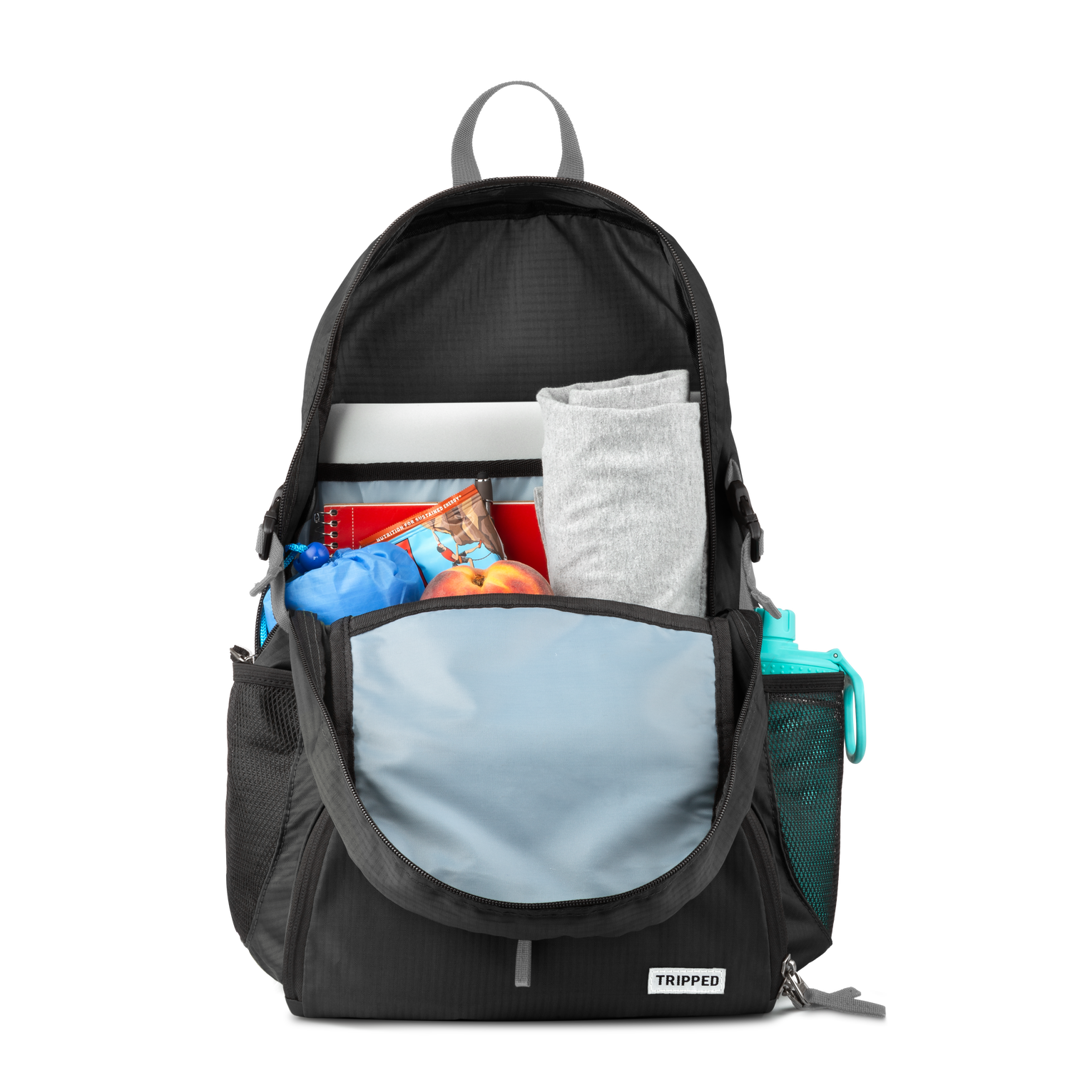 loaded black bag