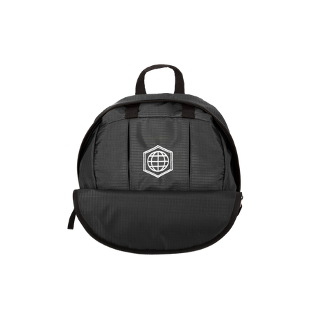 folded black bag
