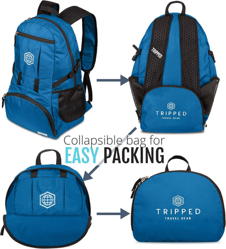 foldable backpack bag