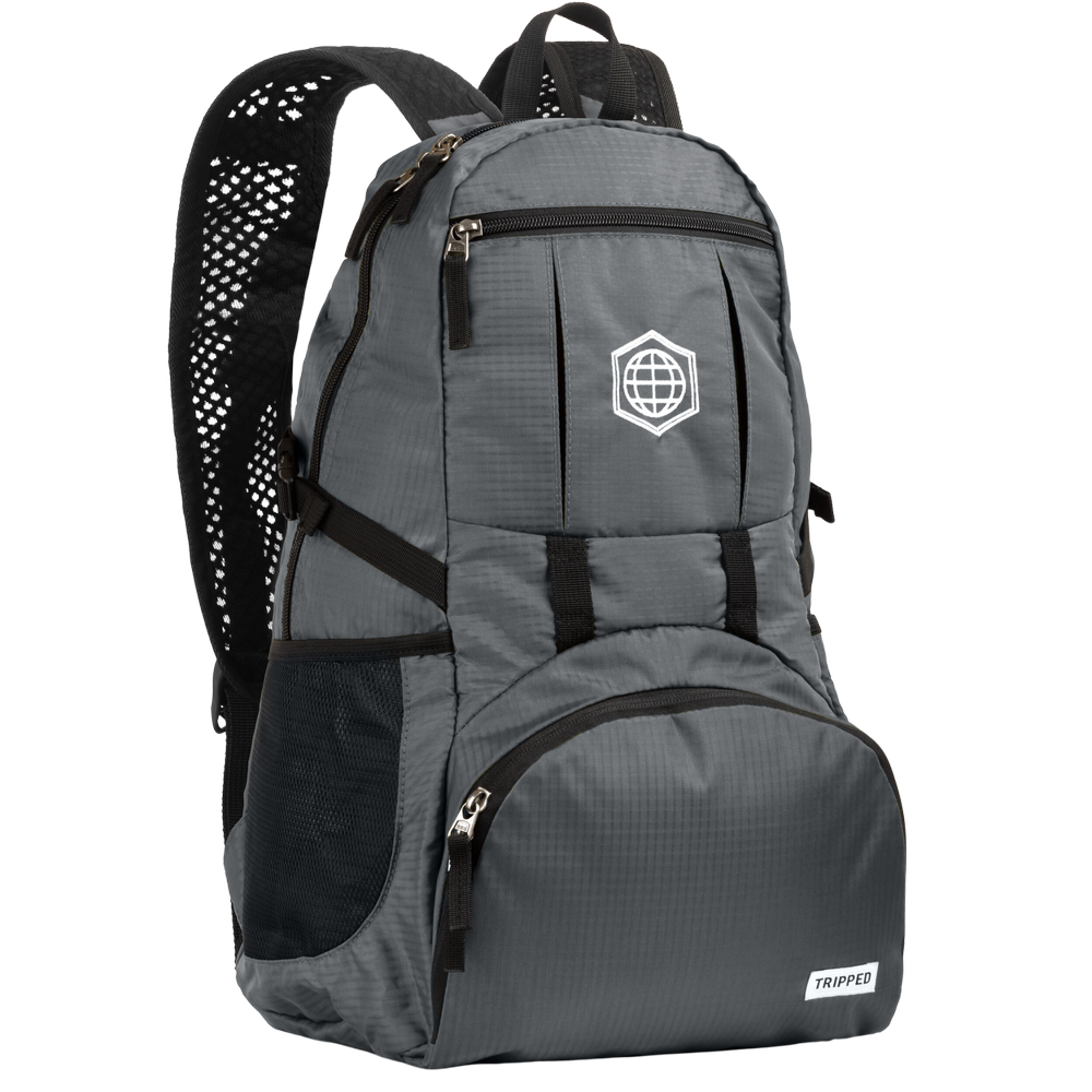 backpack grey bag