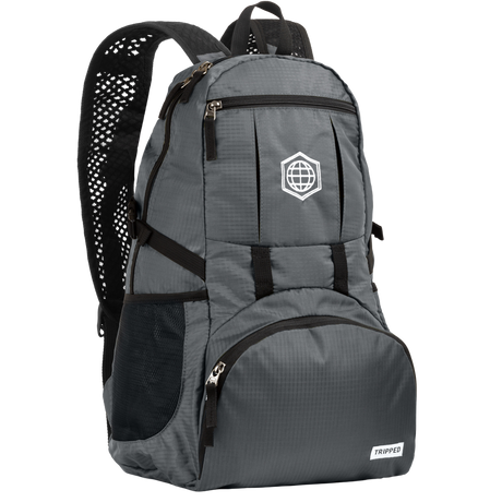 backpack grey bag
