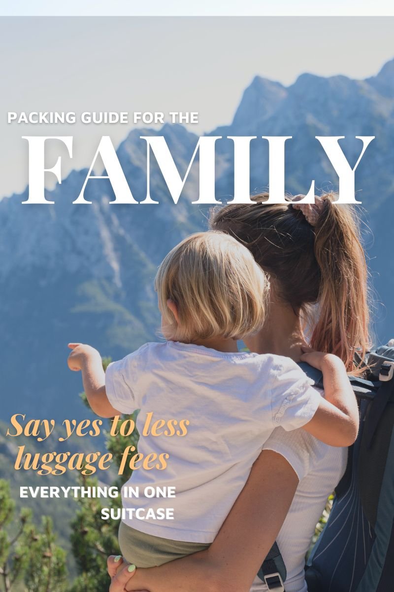 Family Vacation Packing: How to Fit Everything in One Suitcase
