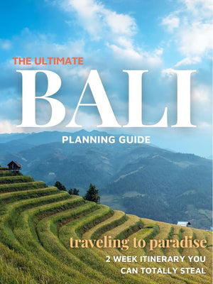 Bali: Our 2 Week Itinerary You Can Totally Steal
