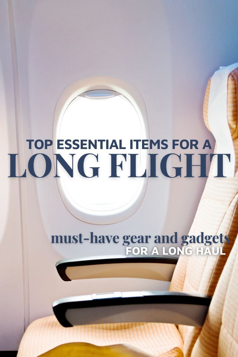Must-Have Essentials For Long Flights