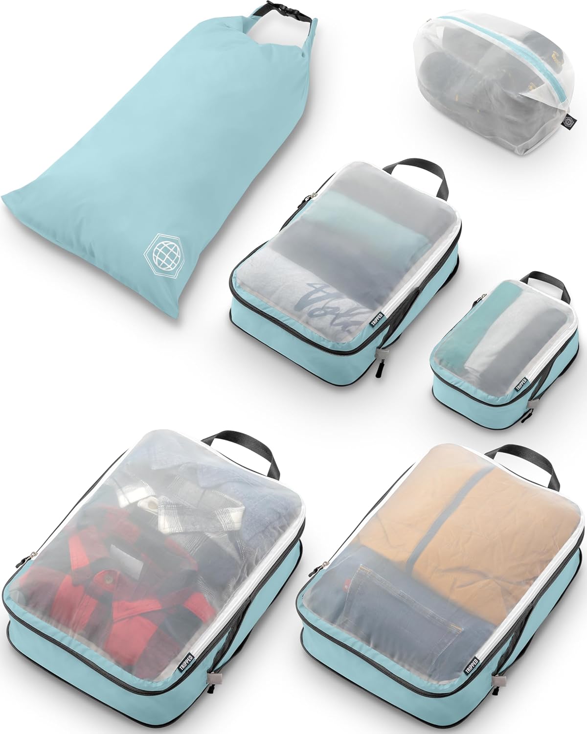 Carry-On Flex Compression Packing Cube Set