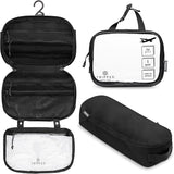 The Toiletry Set with TSA-Approved Liquids Bag