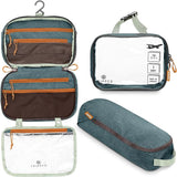 The Toiletry Set with TSA-Approved Liquids Bag