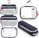 The Toiletry Set with TSA-Approved Liquids Bag