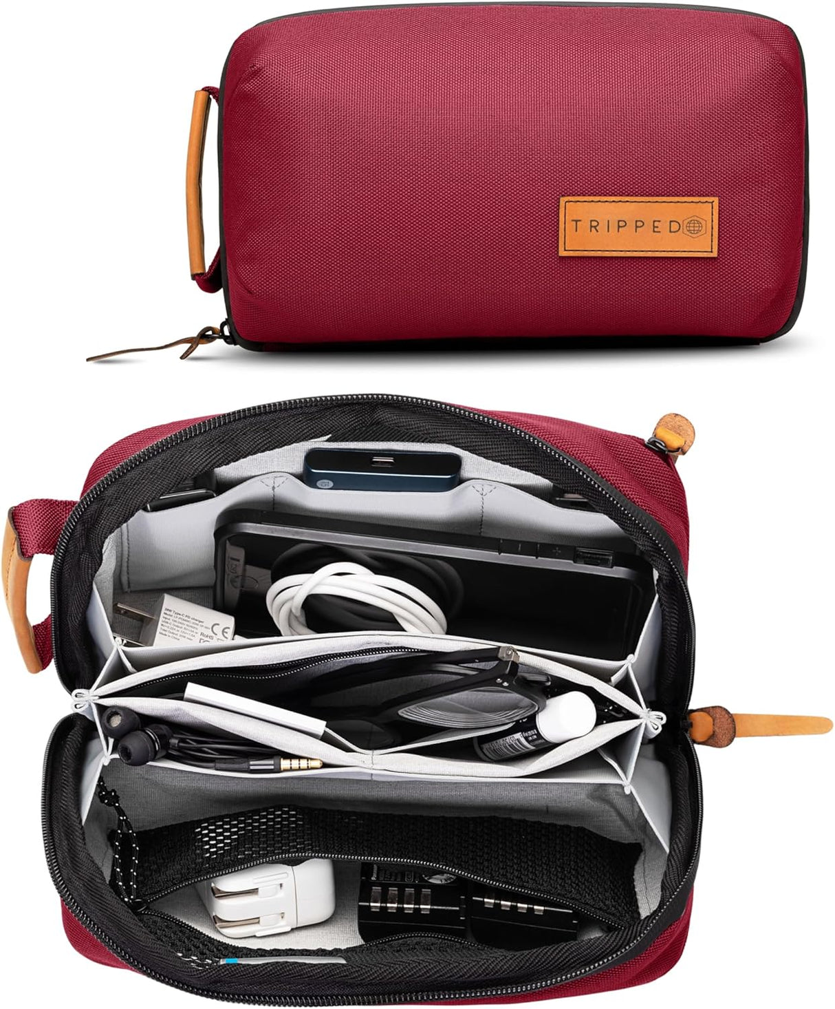 The Travel Pouch Tech Organizer