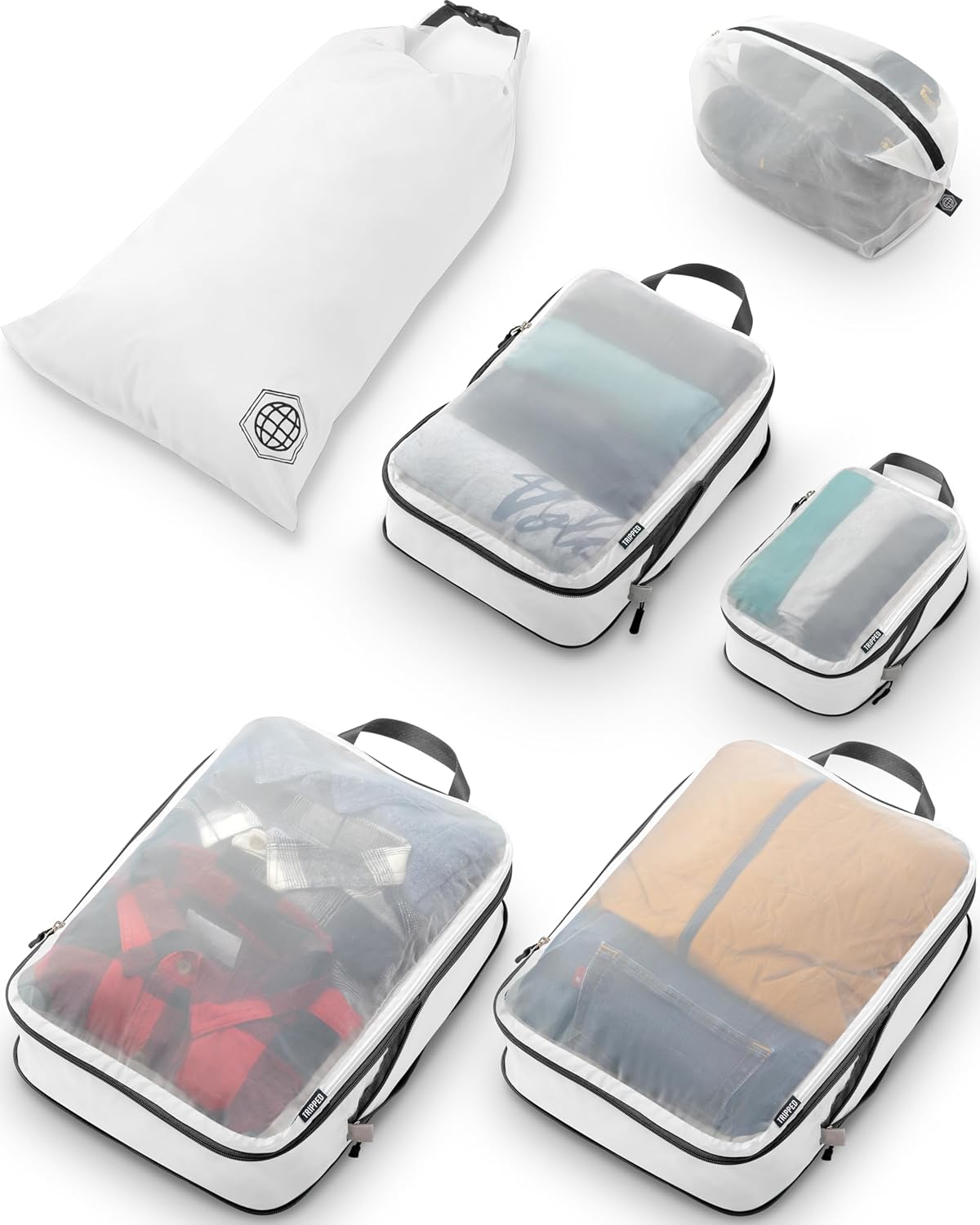 Carry-On Flex Compression Packing Cube Set