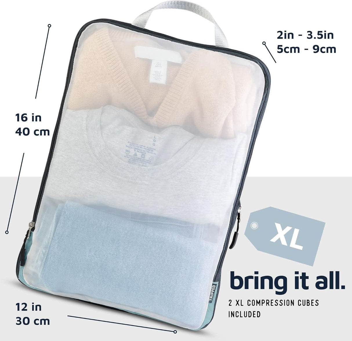 Carry-On Flex Compression Packing Cube Set