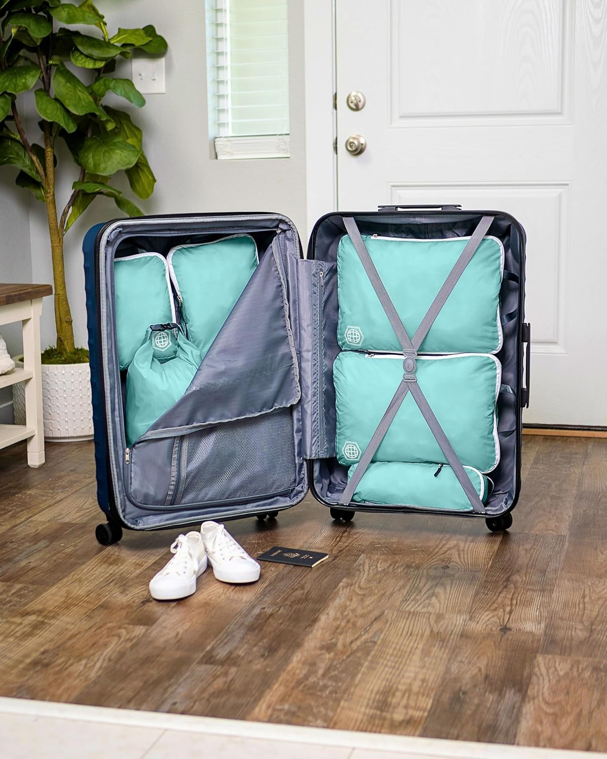 Checked Bag Compression Packing Cube Set