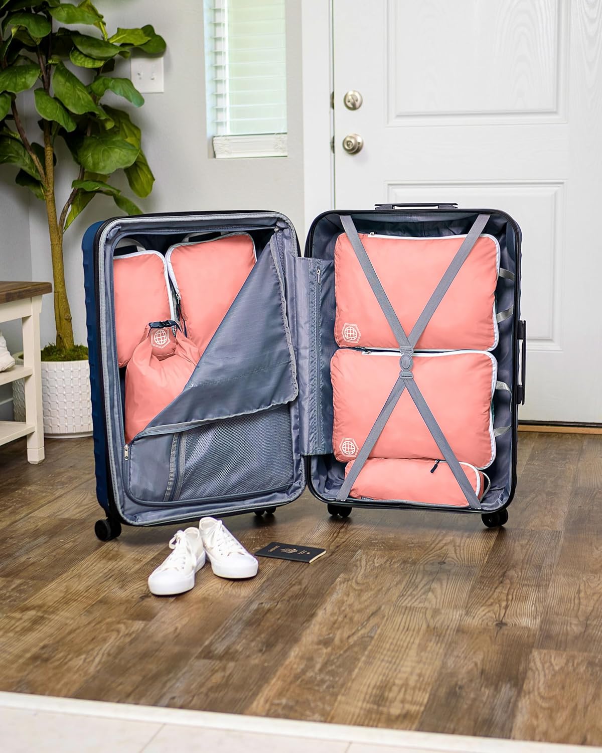 Checked Bag Compression Packing Cube Set