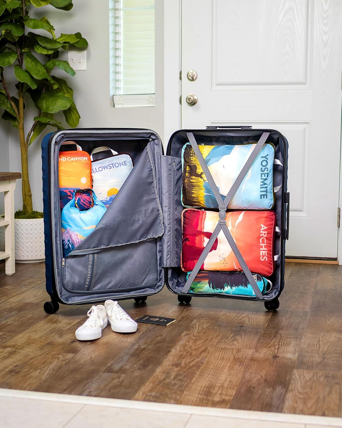 Checked Bag Compression Packing Cube Set
