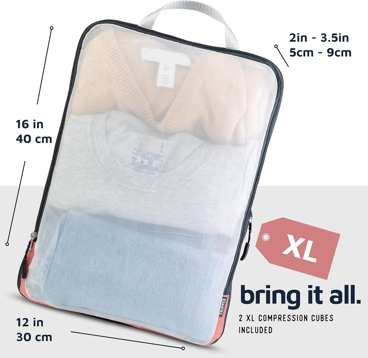 Carry-On Flex Compression Packing Cube Set