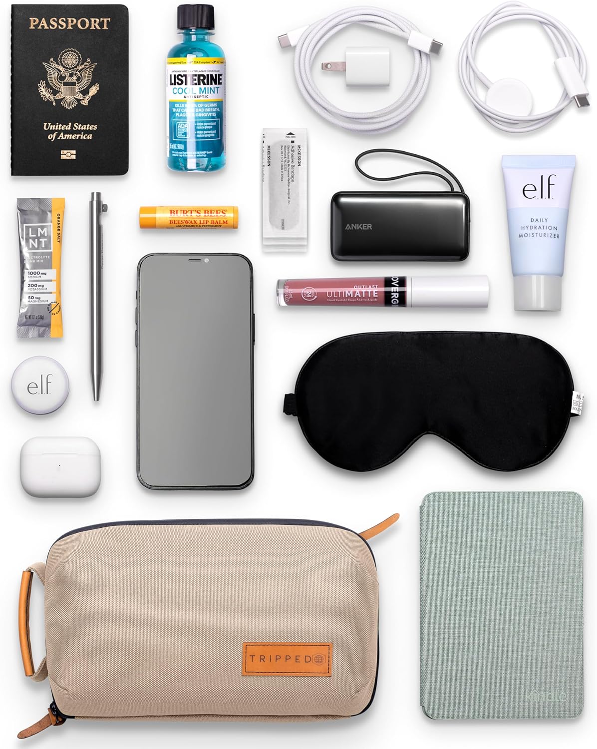The Travel Pouch Tech Organizer
