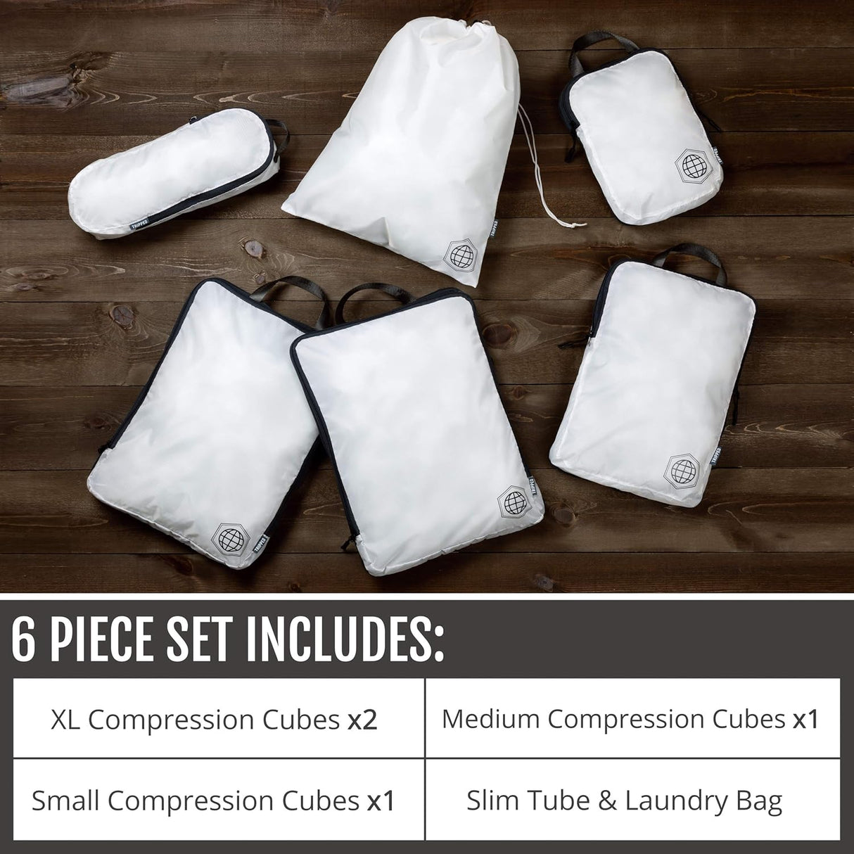Carry-On Flex Compression Packing Cube Set