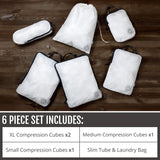 Carry-On Flex Compression Packing Cube Set