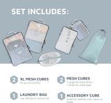 Carry-On Flex Compression Packing Cube Set