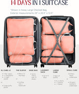 Checked Bag Compression Packing Cube Set