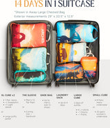 Checked Bag Compression Packing Cube Set