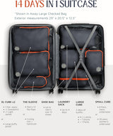 Checked Bag Compression Packing Cube Set