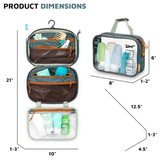 The Toiletry Set with TSA-Approved Liquids Bag
