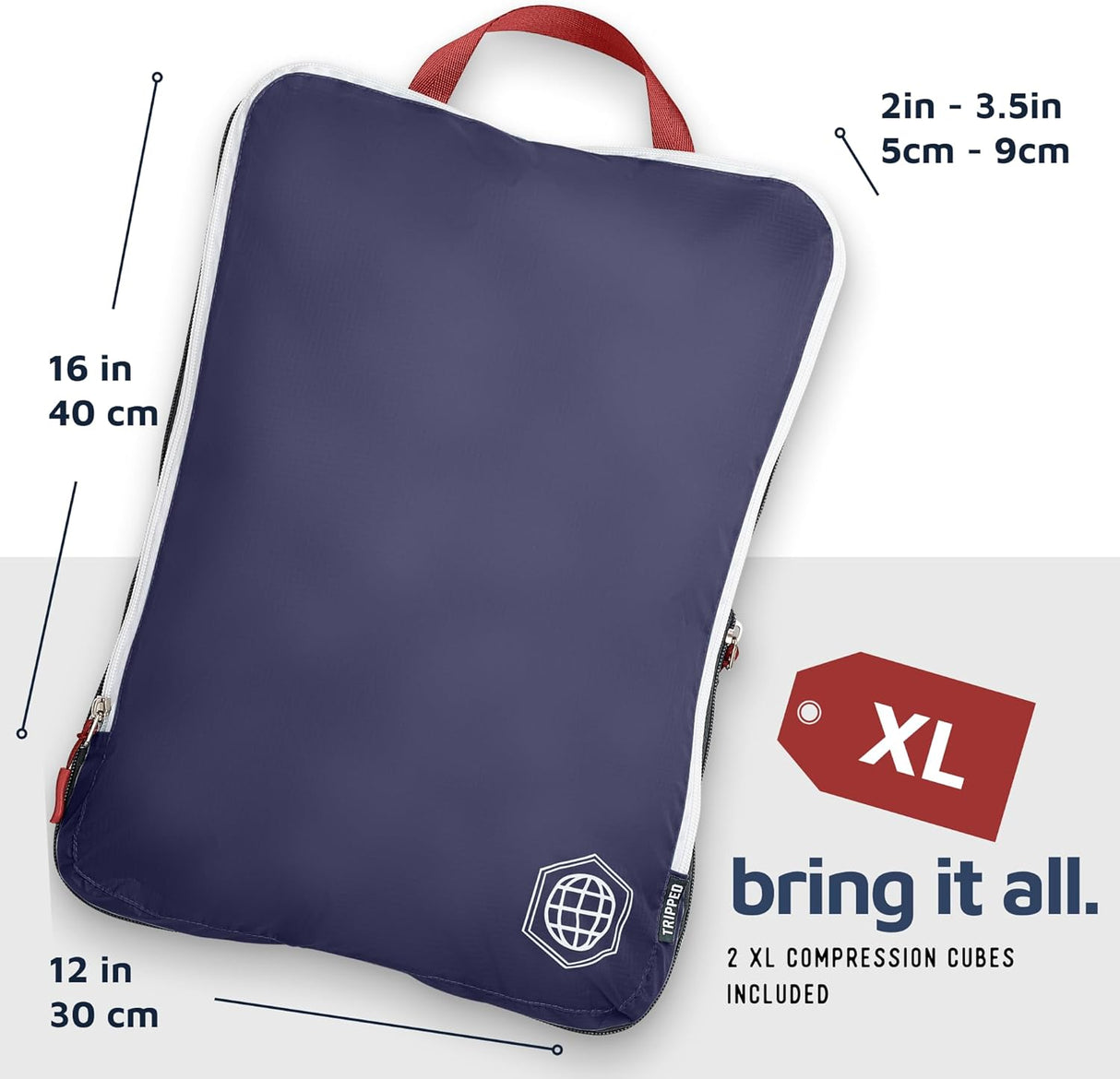 Carry-On Flex Compression Packing Cube Set