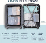 Carry-On Flex Compression Packing Cube Set