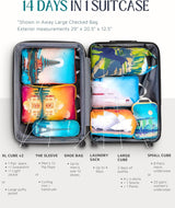 Checked Bag Compression Packing Cube Set