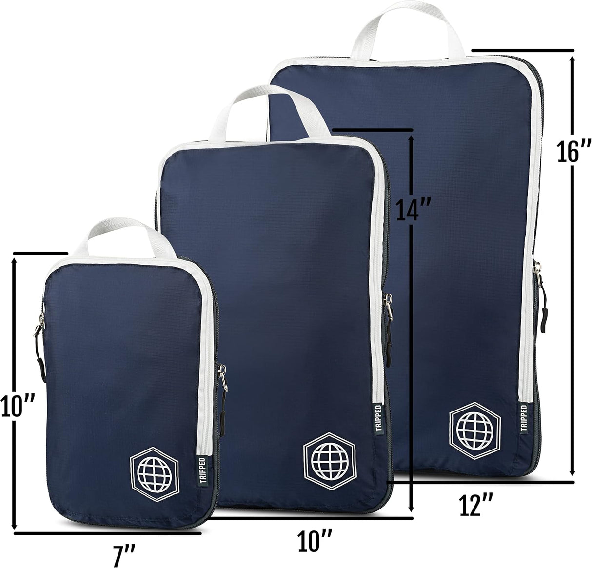 Checked Bag Compression Packing Cube Set
