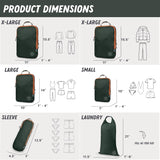 Checked Bag Compression Packing Cube Set