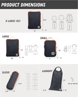 Checked Bag Compression Packing Cube Set