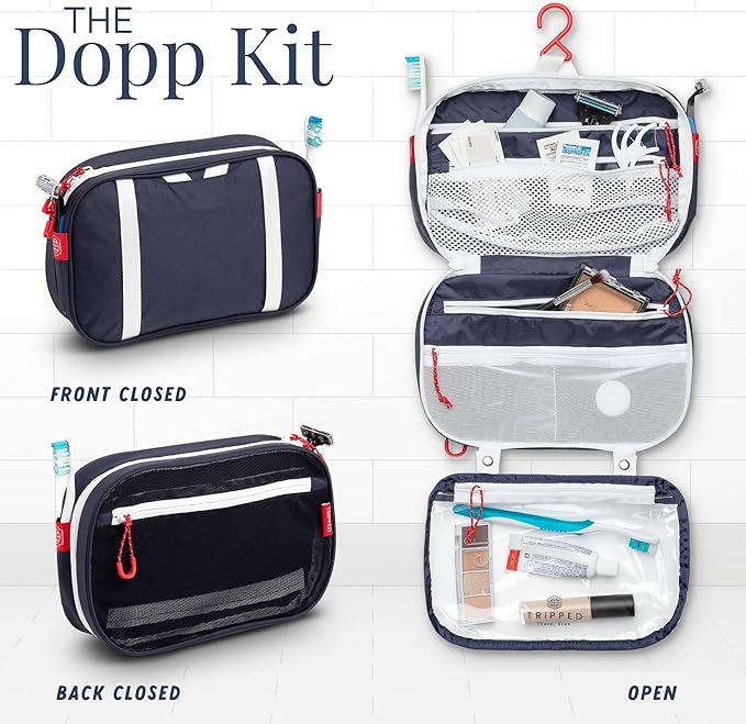 The Toiletry Set with TSA-Approved Liquids Bag