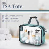 The Toiletry Set with TSA-Approved Liquids Bag