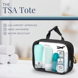 The Toiletry Set with TSA-Approved Liquids Bag