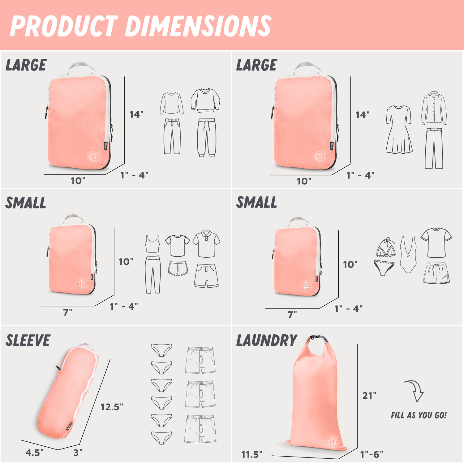 product dimensions