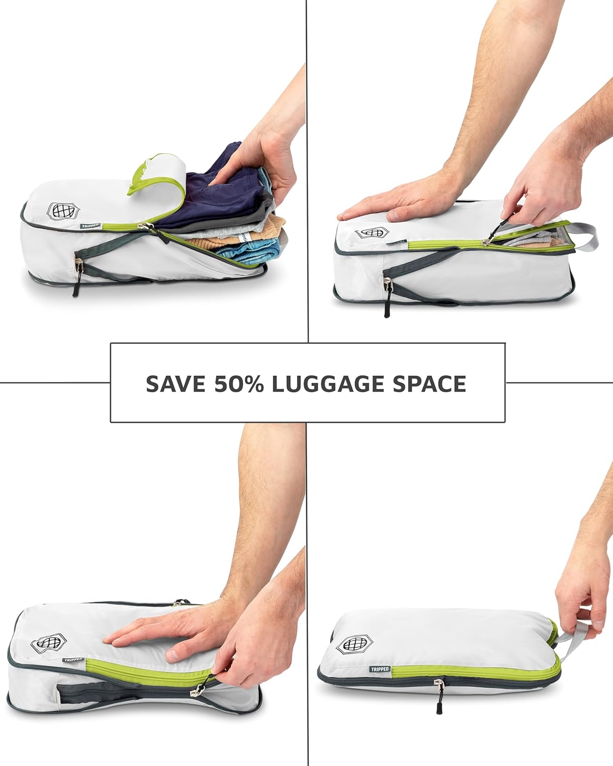 Checked Bag Compression Packing Cube Set