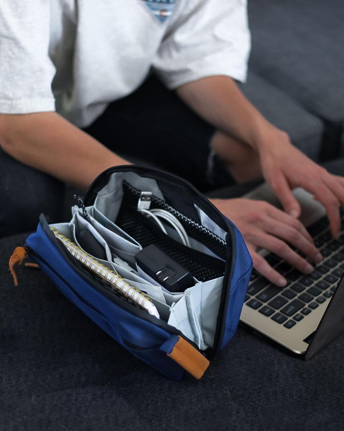 The Travel Pouch Tech Organizer