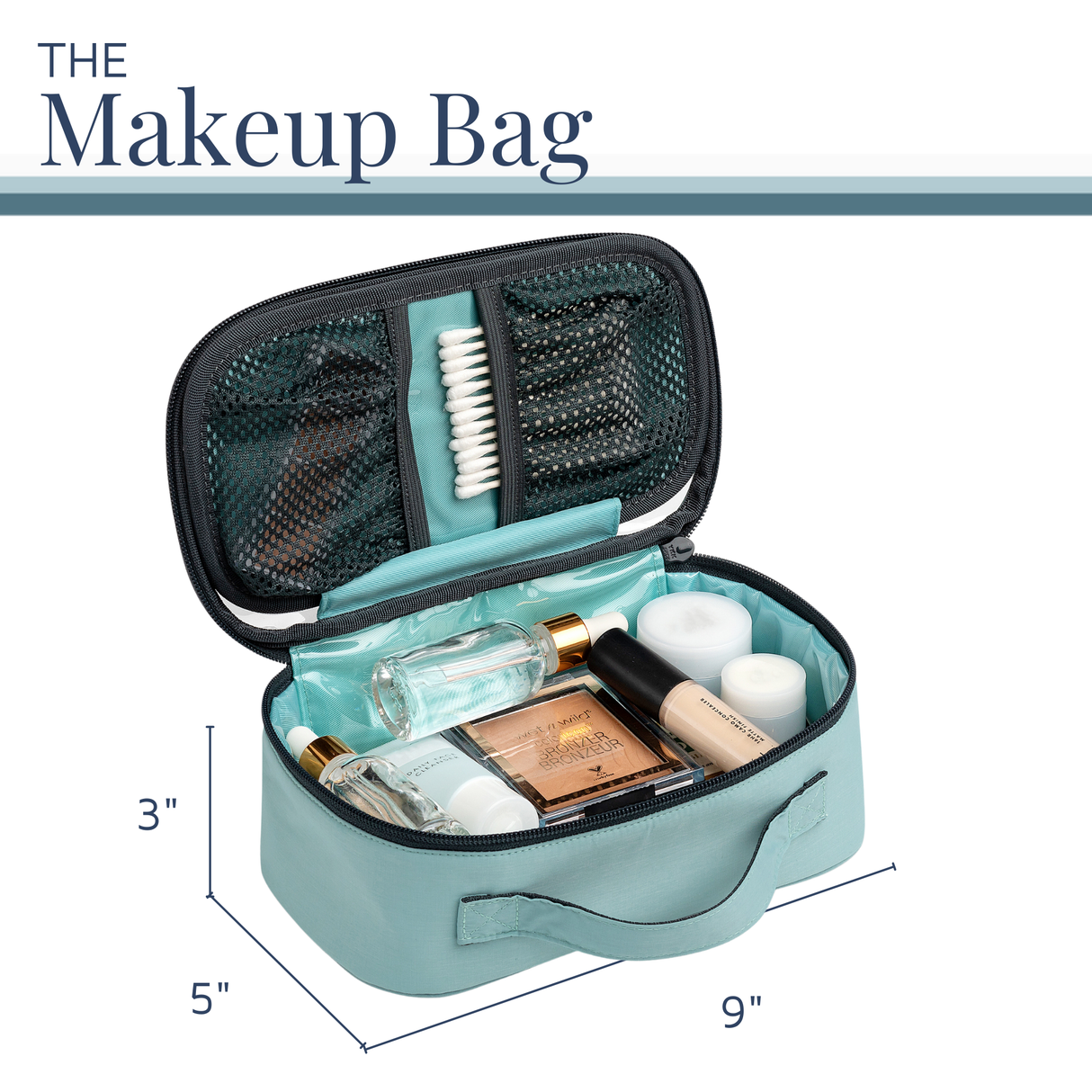 The Toiletry Set with TSA-Approved Liquids Bag