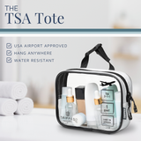 The Toiletry Set with TSA-Approved Liquids Bag