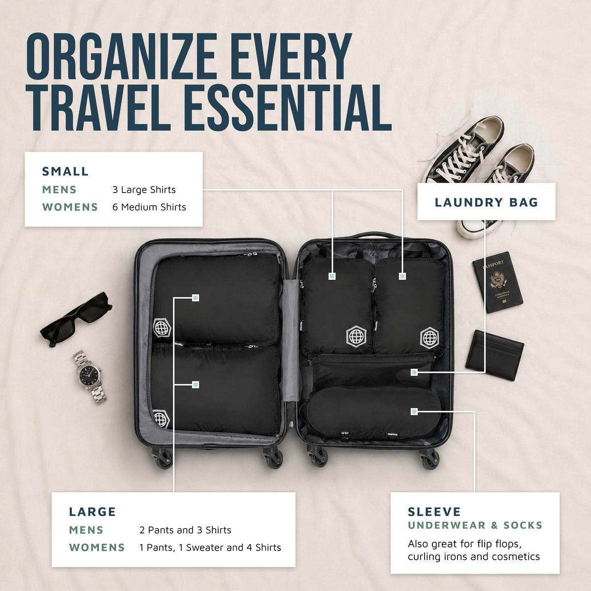 Carry-On Compression Packing Cube