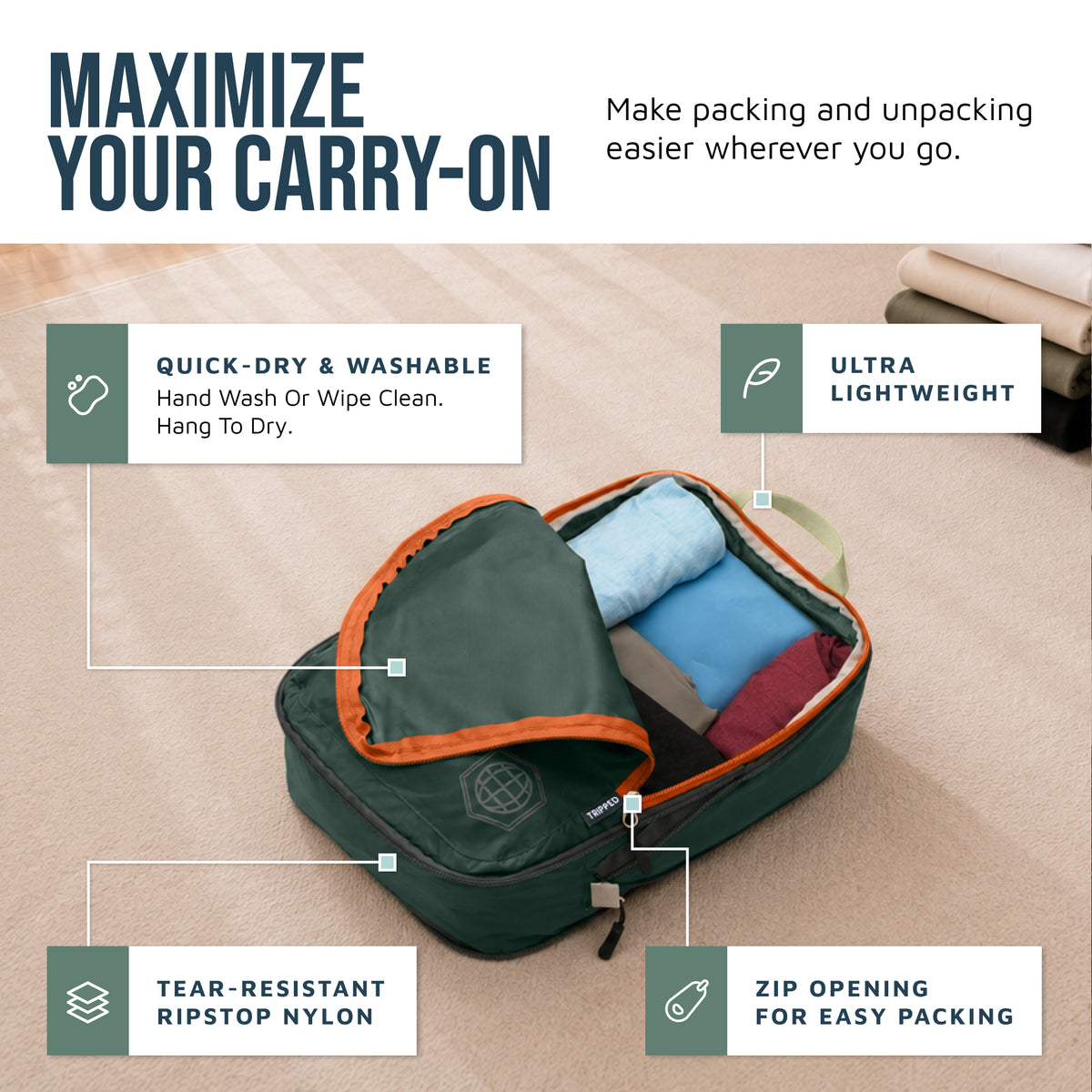 Carry-On Compression Packing Cube