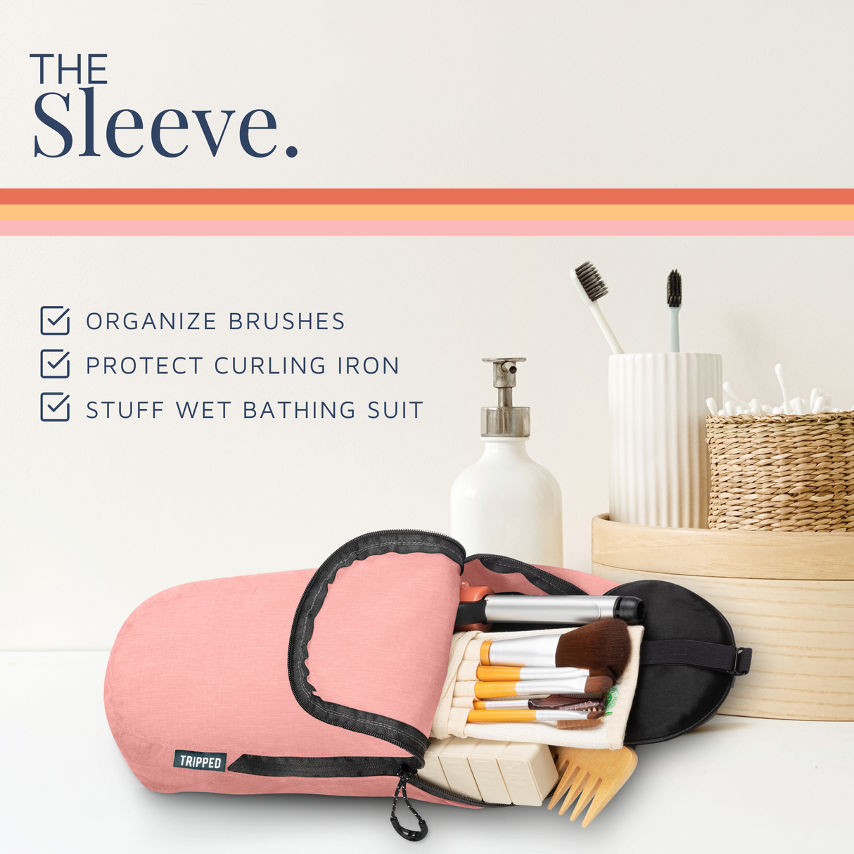 The Toiletry Set with TSA-Approved Liquids Bag